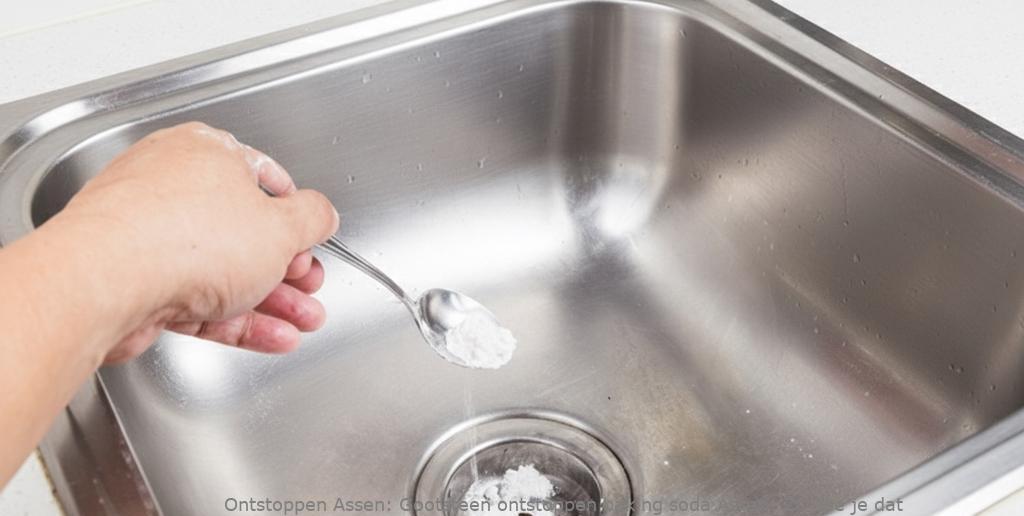 Gootsteen ontstoppen baking soda Assen: Zo doe je dat
