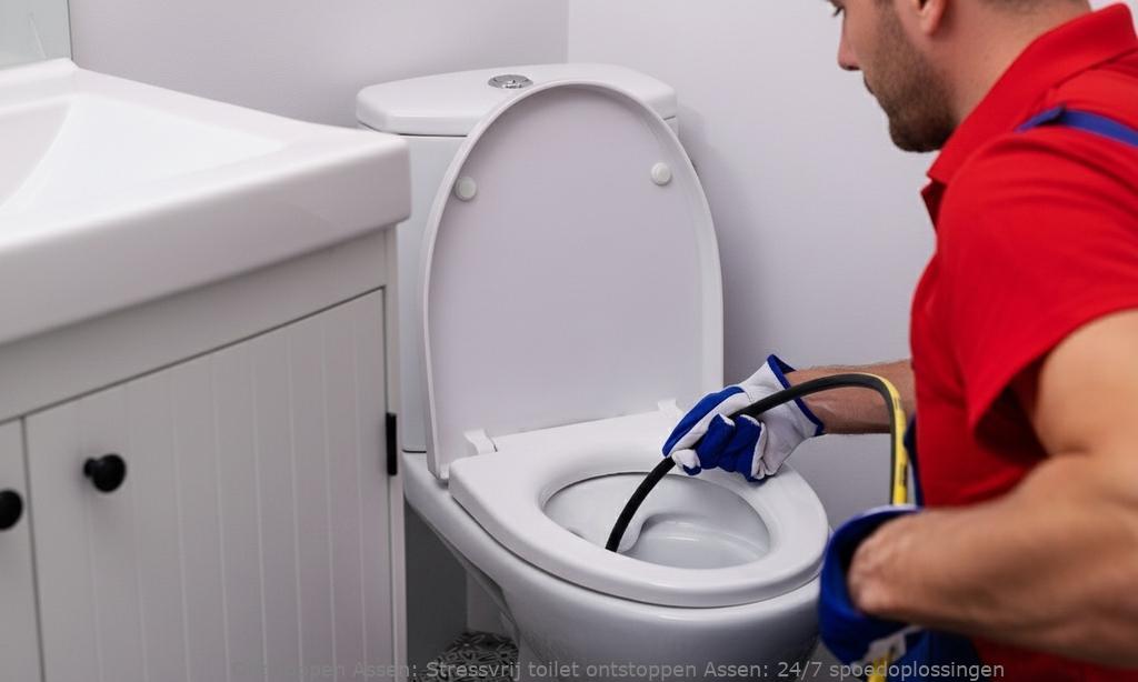 Stressvrij toilet ontstoppen Assen: 24/7 spoedoplossingen