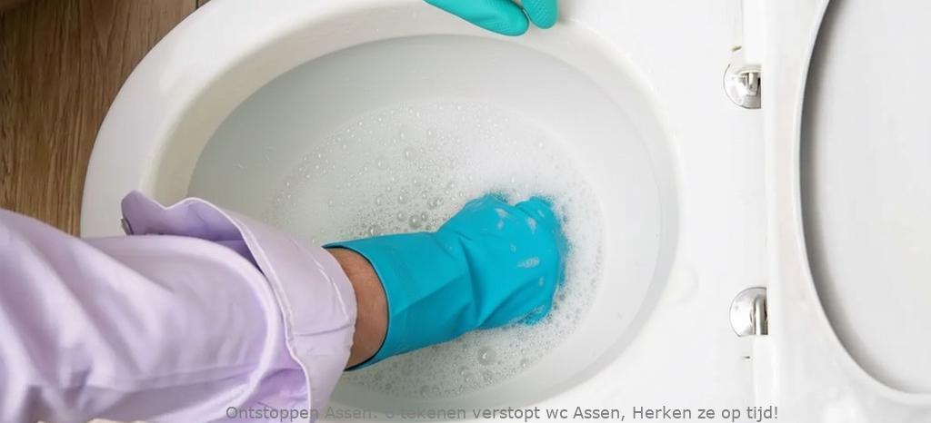 6 tekenen verstopt wc Assen, Herken ze op tijd!
