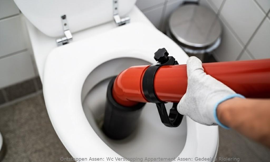 Wc Verstopping Appartement Assen: Gedeelde Riolering
