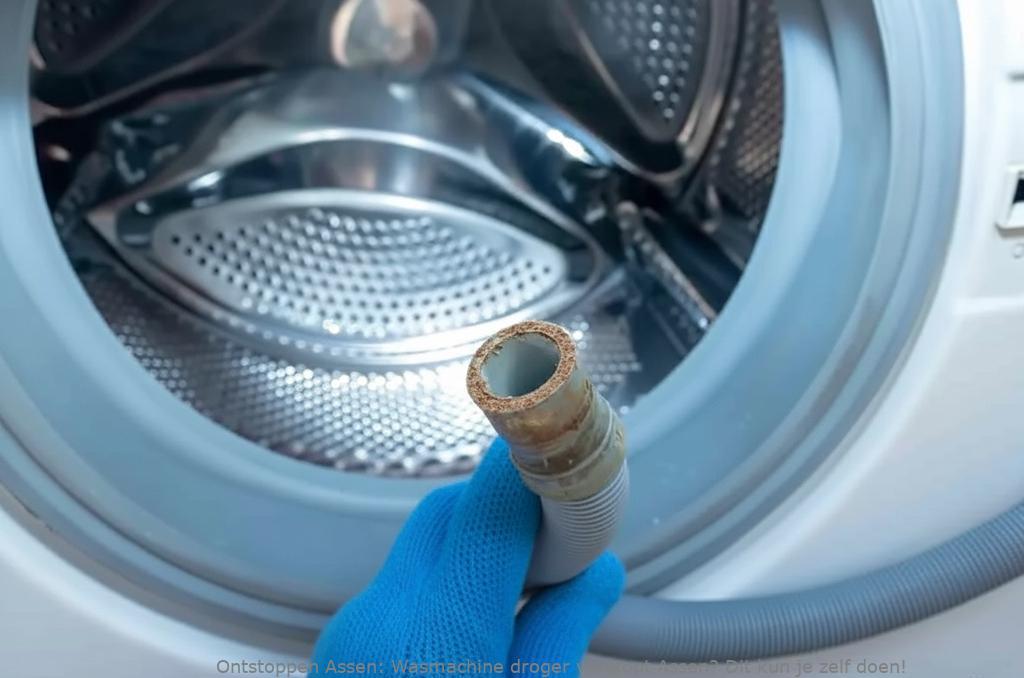 Wasmachine droger verstopt Assen? Dit kun je zelf doen!